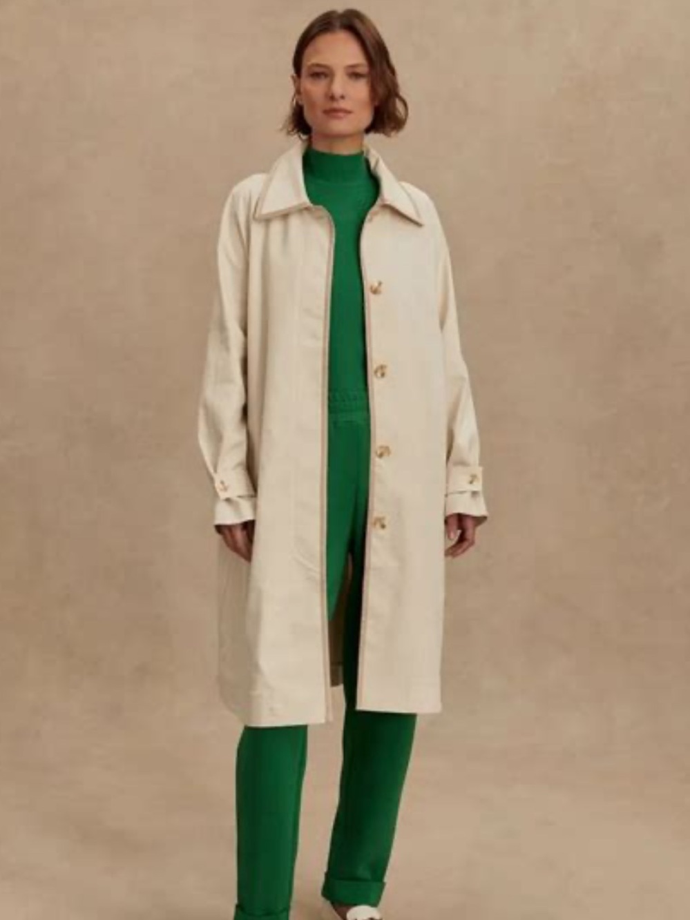 NWT Varley Stanford car coat